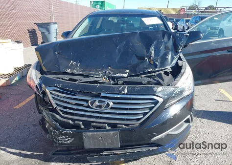 2016 Hyundai Sonata Se из США, поврежденный, VIN 5NPE24AF7GH342388